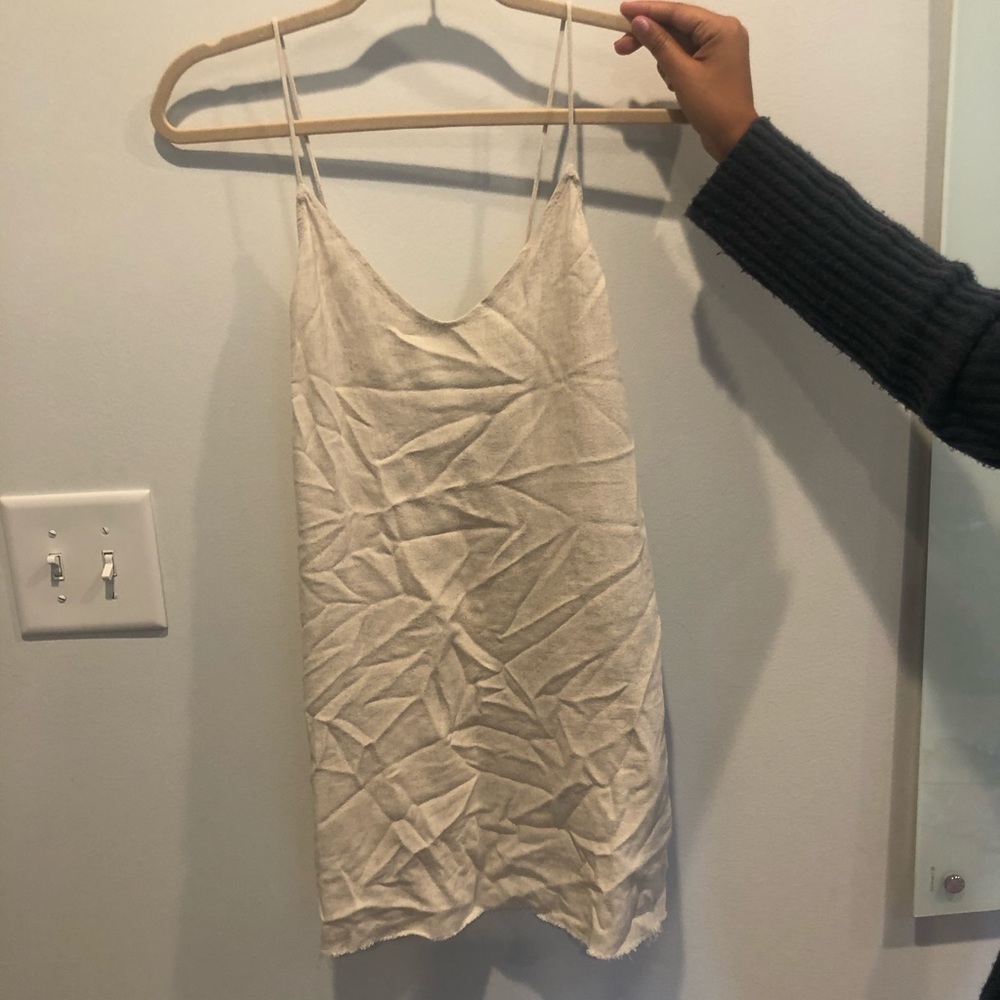 brandy melville tan dress